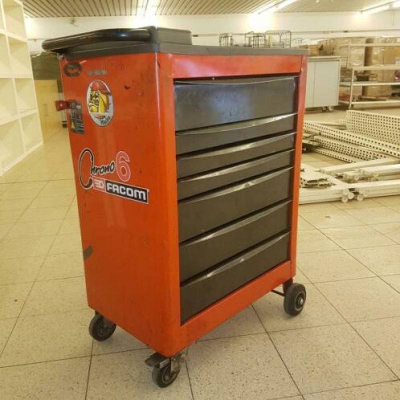 3x gereedschapswagen facom / gedore