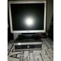 Pc met monitor