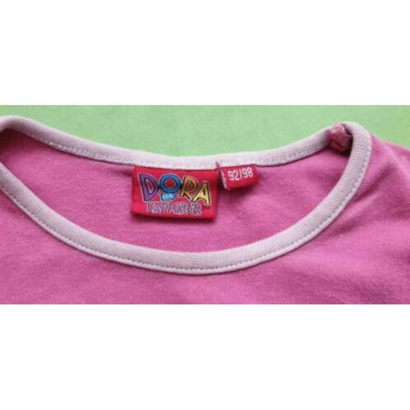 Roze Dora Explorer longsleeve maat 92 / 98