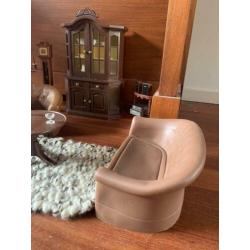 Vintage Fleur poppen meubeltjes woonkamer