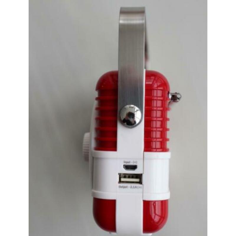 3in1; Powerbank, Speaker en Retro Radio -NIEUW-