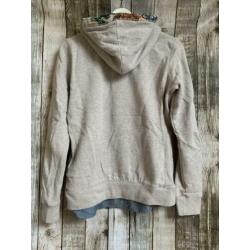 Super mooie hoodie met vaste blouse (Maat S)