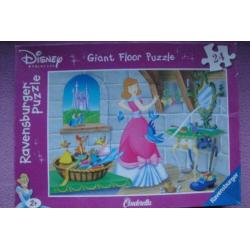 RAVENSBURGER DISNEY GIANT FLOOR KINDERPUZZLE 24Gr.St.2.50eur