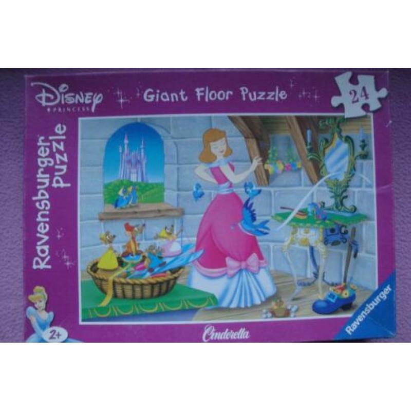 RAVENSBURGER DISNEY GIANT FLOOR KINDERPUZZLE 24Gr.St.2.50eur
