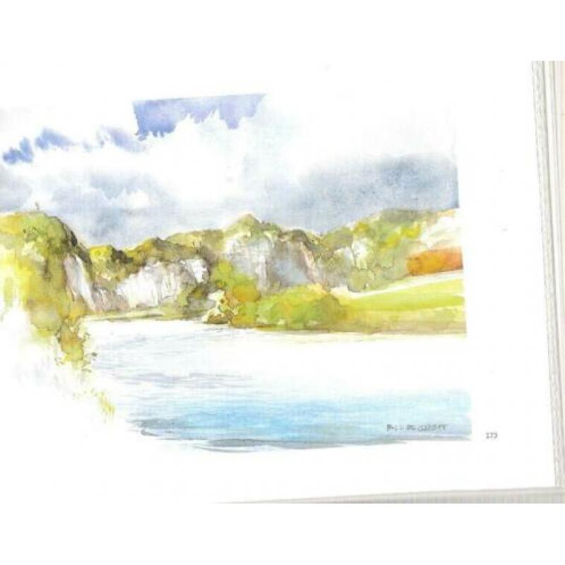 Belgie- omgeving van Namur-Aquarellen /Paul de Gobert'