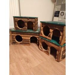 Diverse hokken voor knaagdieren cavia konijn hamster enz.
