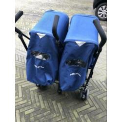 Koelstra Simba twin tweeling tweelingbuggy duo