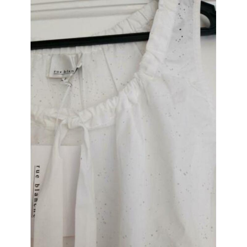 NIEUW Rue Blanche zomerjurk off white mt 3 (40)