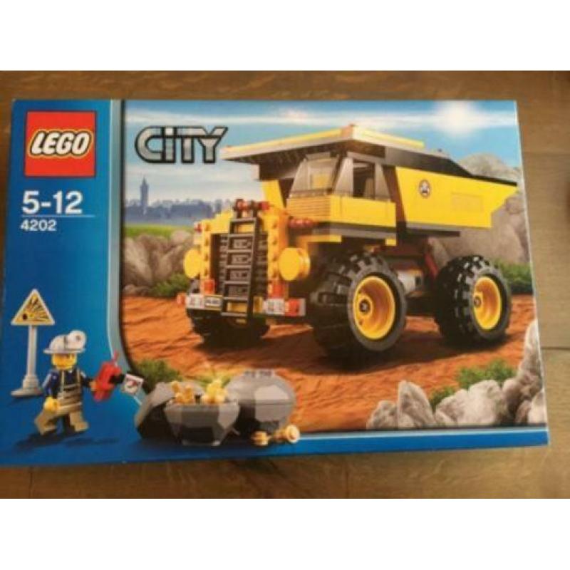 Lego city 4202 mijnbouwtruck dumper vrachtwagen truck
