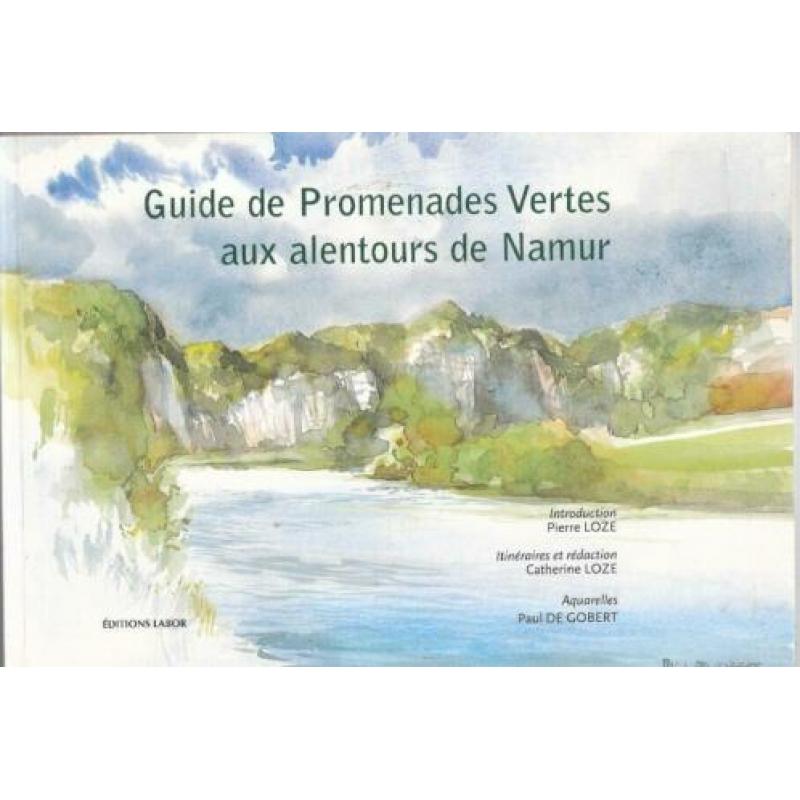 Belgie- omgeving van Namur-Aquarellen /Paul de Gobert'