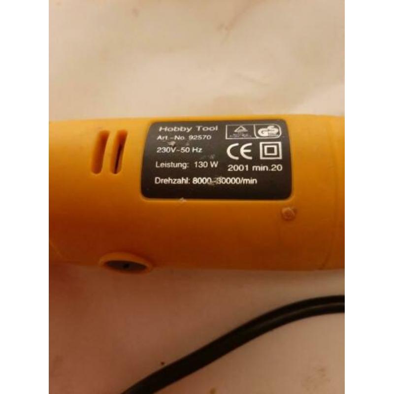 dremel met slang.100.cm.