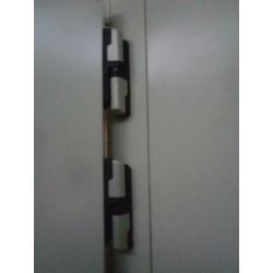 Koelceldeur met kozijn vrije doorgang 125x200 cm dikte 6 cm