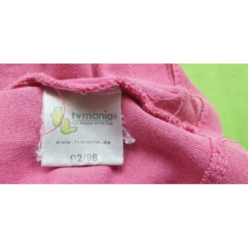 Roze Dora Explorer longsleeve maat 92 / 98