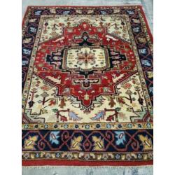 Handgeknoopt sughagi tapijt indo Perzisch kleed wol 195x240