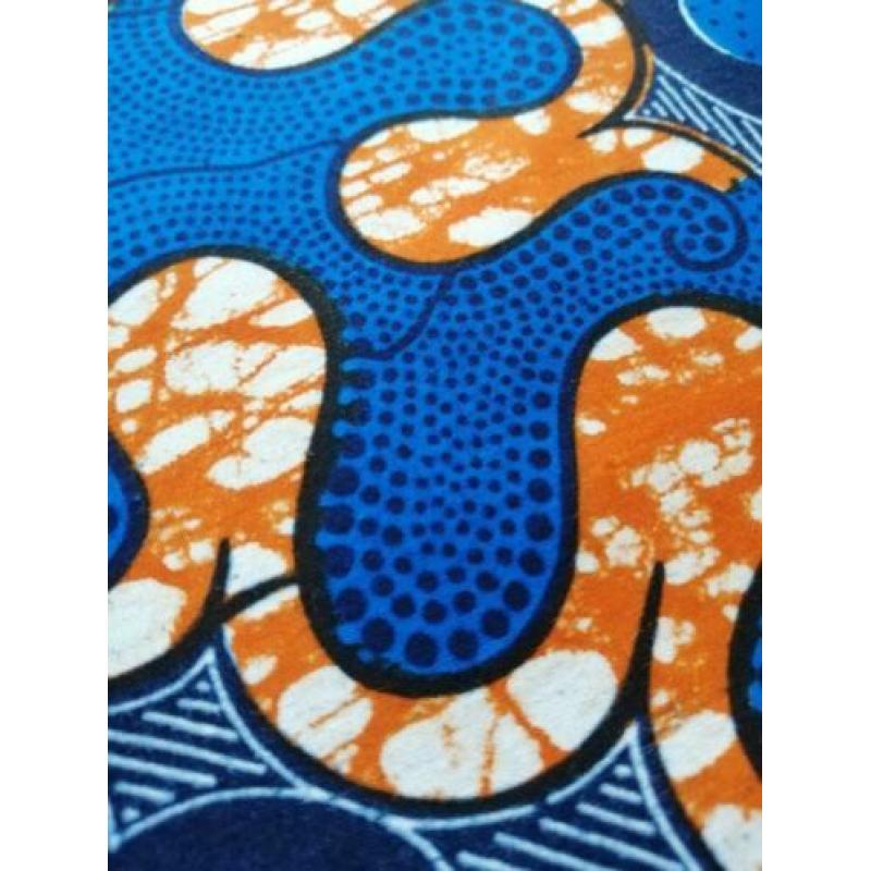 Afrikaanse Wax Stof | Vlisco | 90x120 cm