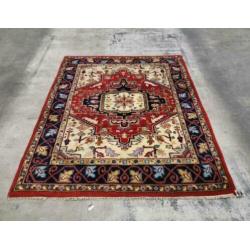 Handgeknoopt sughagi tapijt indo Perzisch kleed wol 195x240