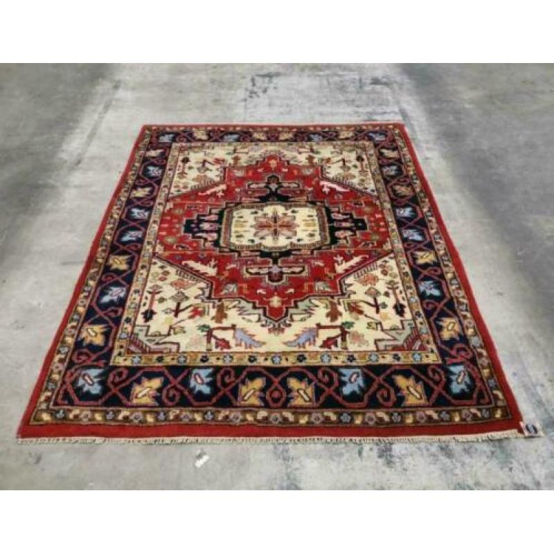 Handgeknoopt sughagi tapijt indo Perzisch kleed wol 195x240