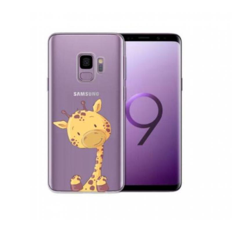 Samsung S8/S8+/S9/S9+/S10/S10+ Girafje transparante hoesjes
