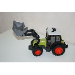 Bruder tractor Claas met kar