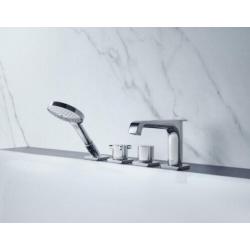 Hansgrohe Axor Citterio E afdekset 4-gats badrandthermostaat