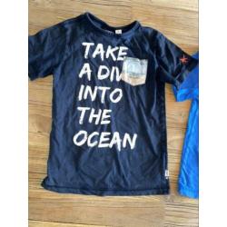2 stoere shirts van LCEE maat 128