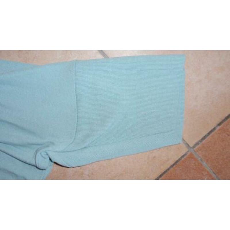 NIEUW! Dames dunne trui mt 42zacht groen viscose vlindermouw