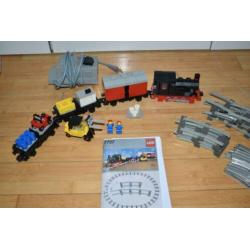 LEGO trein 7727 Freight Steam Train Set / compleet