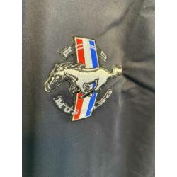 Schitterend shirt NIEUW van Ford Mustang, blauw/wit, maat XL