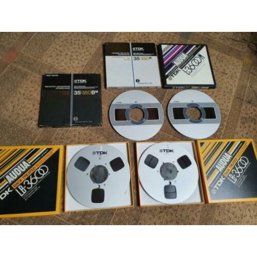 TDK bandrecorder banden 26cm