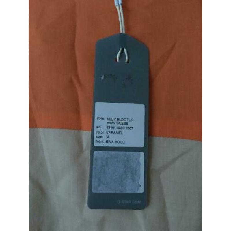 NIEUW: G-star Top Gekleurd Zomer Tanktop Maat M