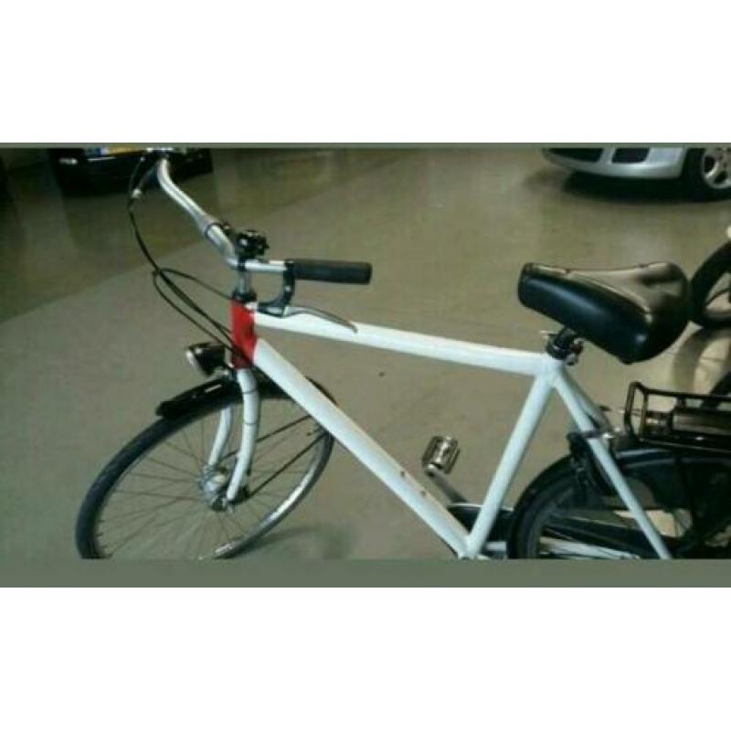 Uno heren fiets dikke frame met 7 versnelling