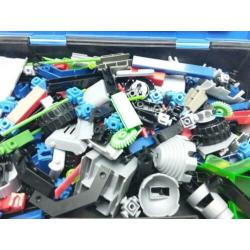 Construx mattel met koffer en bouwboek consrtructiespeelgoed