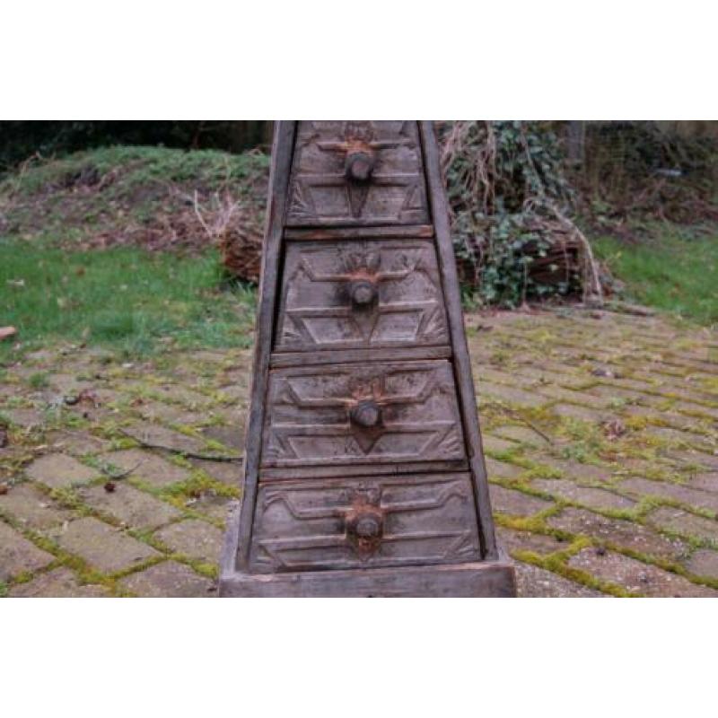 leuk pyramide kastje opknappertje