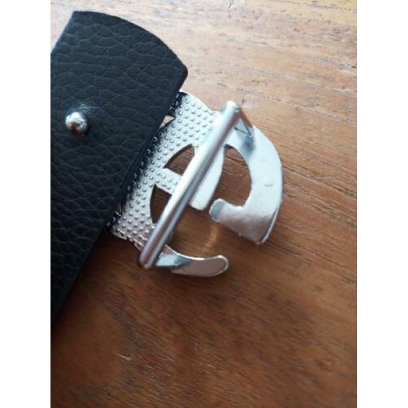Lijkt-op Gucci riem zilver