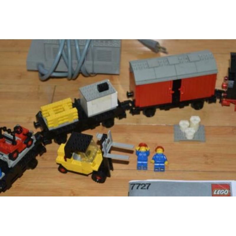 LEGO trein 7727 Freight Steam Train Set / compleet