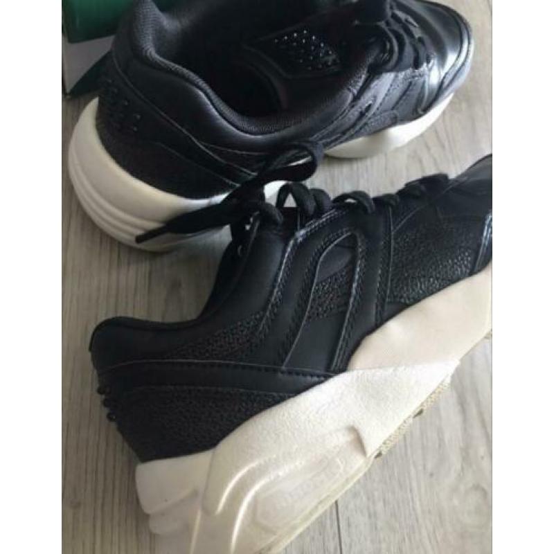 Puma Trinomic schoenen - maat 39 - zwart / wit - met doos