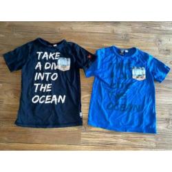 2 stoere shirts van LCEE maat 128