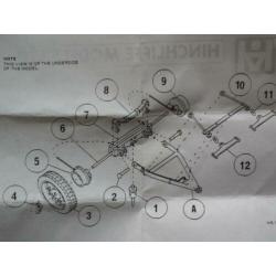 Hinchliffe ME/L/5 German WW II heavy gun limber 1/35 metal