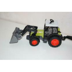 Bruder tractor Claas met kar
