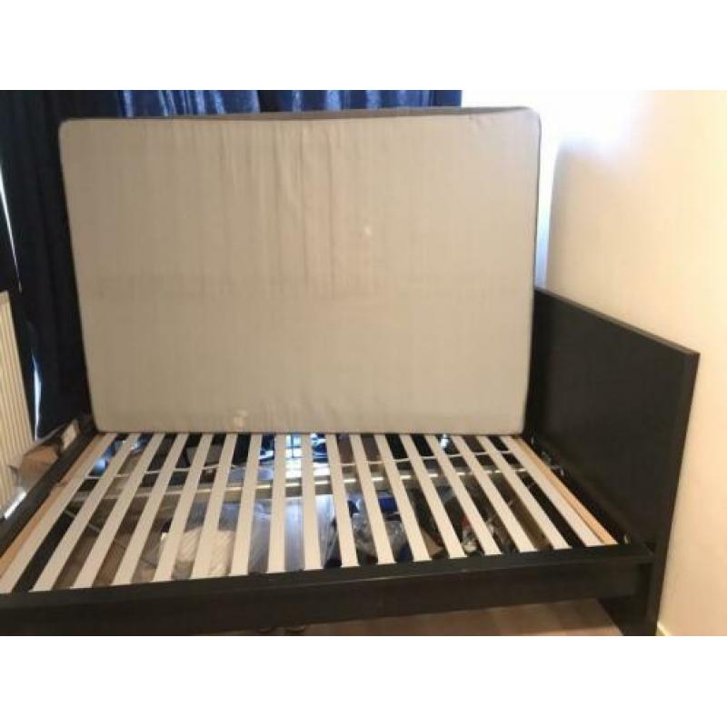 IKEA Malm tweepersoons bed zwart