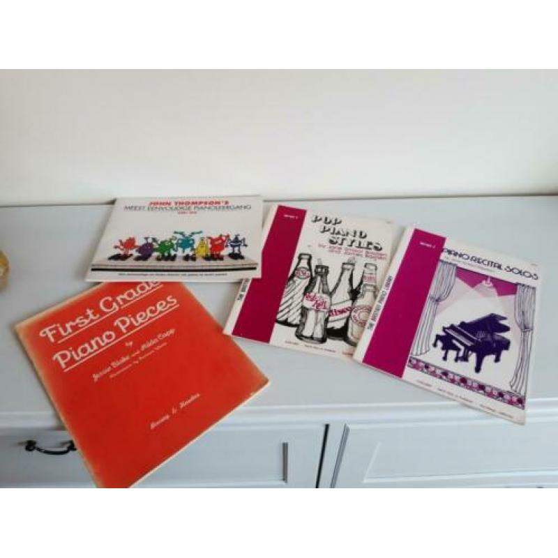 Bladmuziek piano, voor beginnende pianist