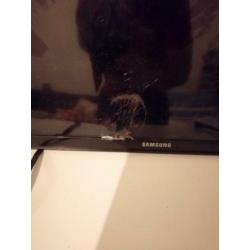Televisie kapotte scherm