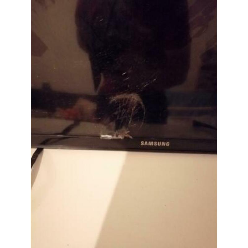 Televisie kapotte scherm