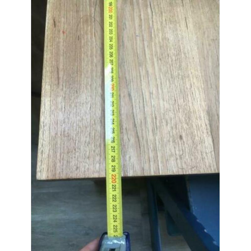 Mooie grote eettafel ( teakhout) 97,5 x 220