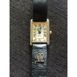 Cartier must de horloge,replica,origineel Aigner band,Vintag
