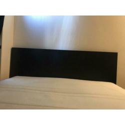 IKEA Malm tweepersoons bed zwart
