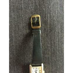 Cartier must de horloge,replica,origineel Aigner band,Vintag
