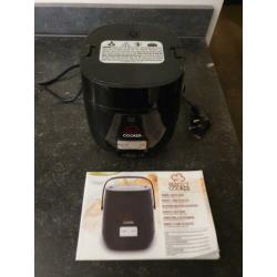 Perpect cooker 0.7 rijstekoker nieuw zwart
