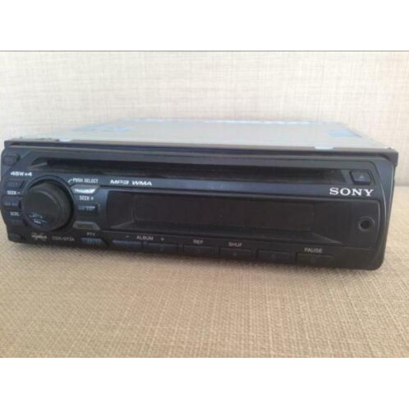 Sony CDX-GT24 Autoradio CD MP3 WMA Speler Sony Xplod