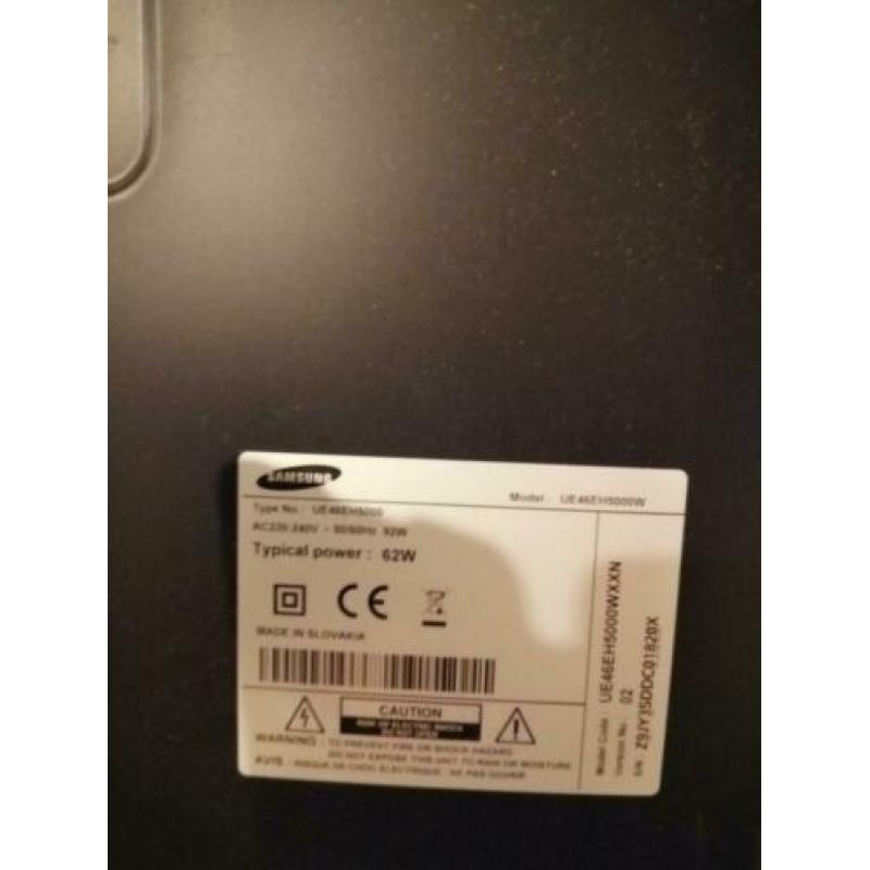 Televisie kapotte scherm